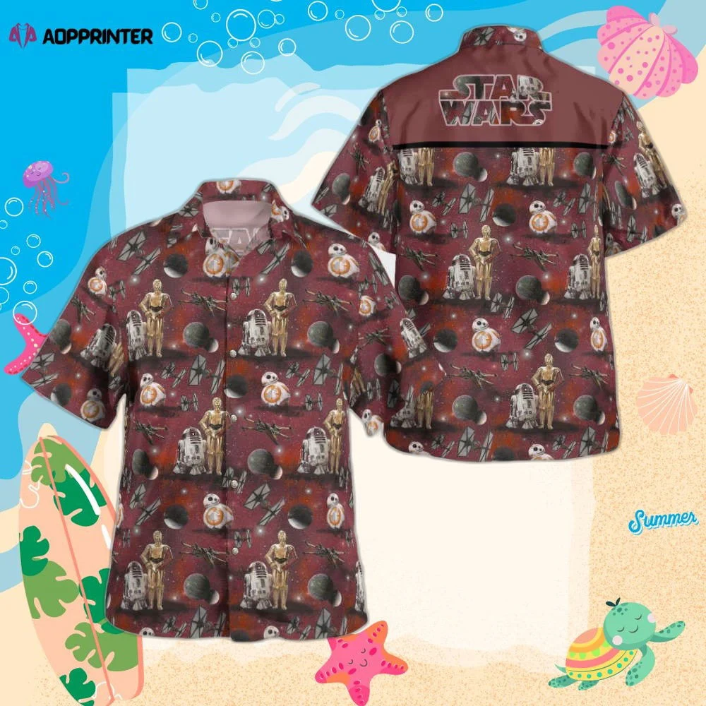 Galaxy Star Wars Hawaiian Shirt Summer 2023 Hot HW0601