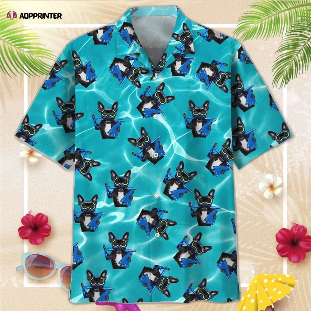 Scuba Diving Mask Dog Hawaiian Shirt, Gift For Men Women, Gift For Men Women HW0601
