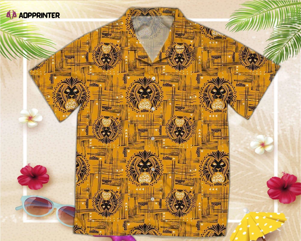 The Lion King Animal Kingdom Disney Hawaiian Shirt, Gift For Men Women HW0601
