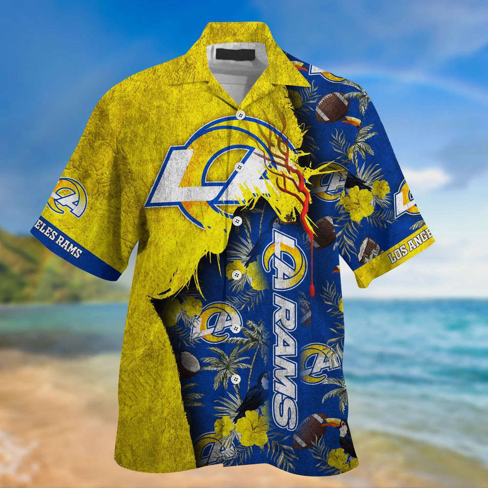 Los Angeles Rams NFL-God Hawaii Shirt New Gift For Summer HW0601