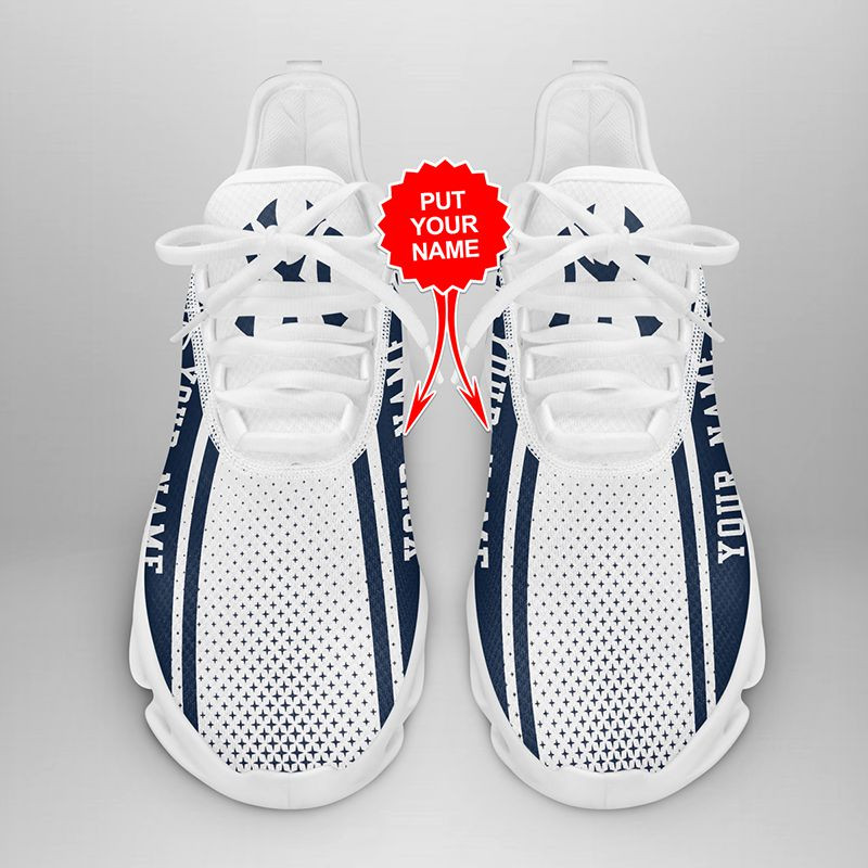 Custom MLB New York Yankees Custom Name Max Soul Shoes V3 Sneaker MS0601