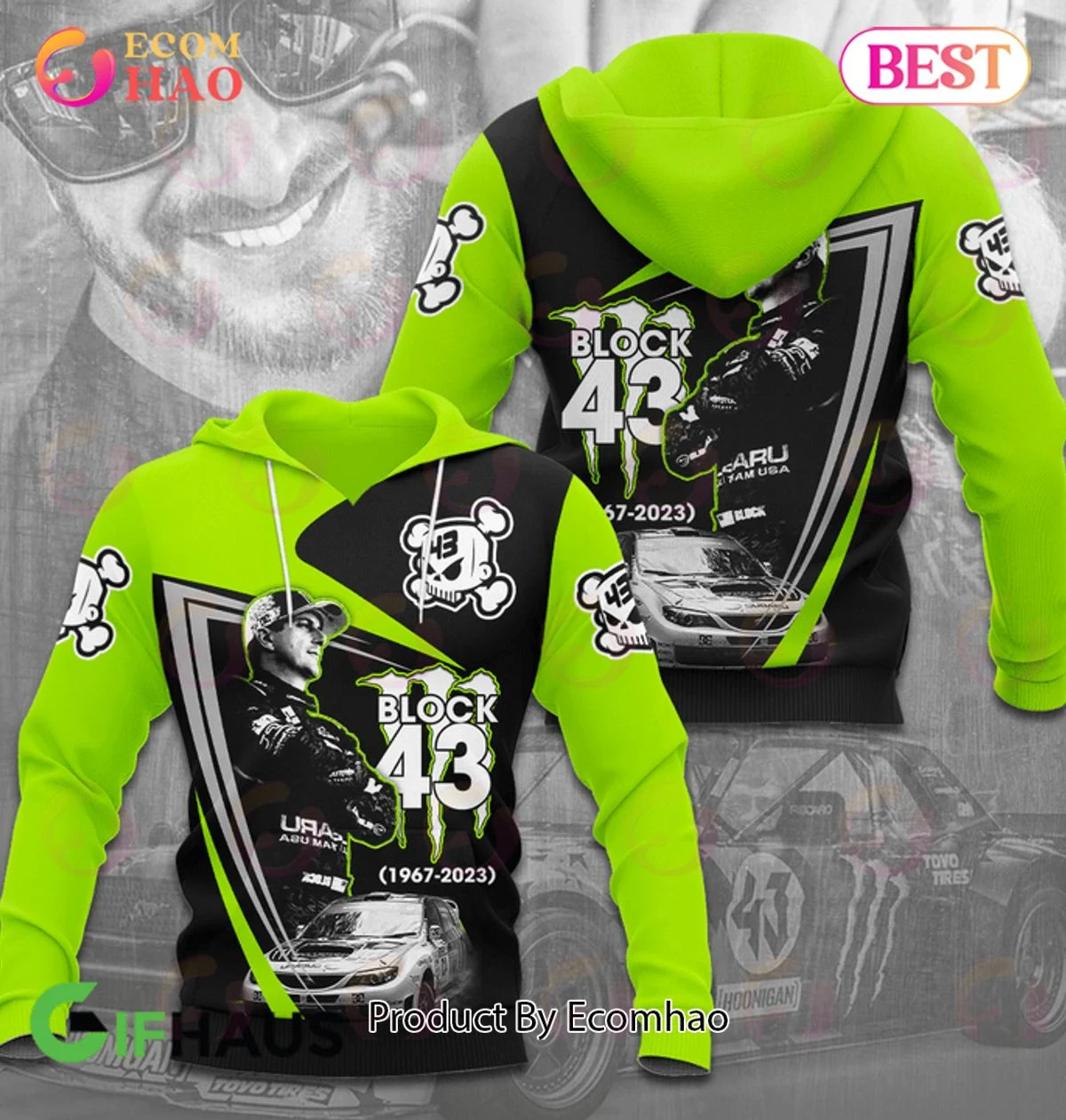 Block 43 1967 - 2023 Thank You For The Memories 3D Hoodie, Zip Hoodie, Man - Women, Warm, Premium Quality HZ0501