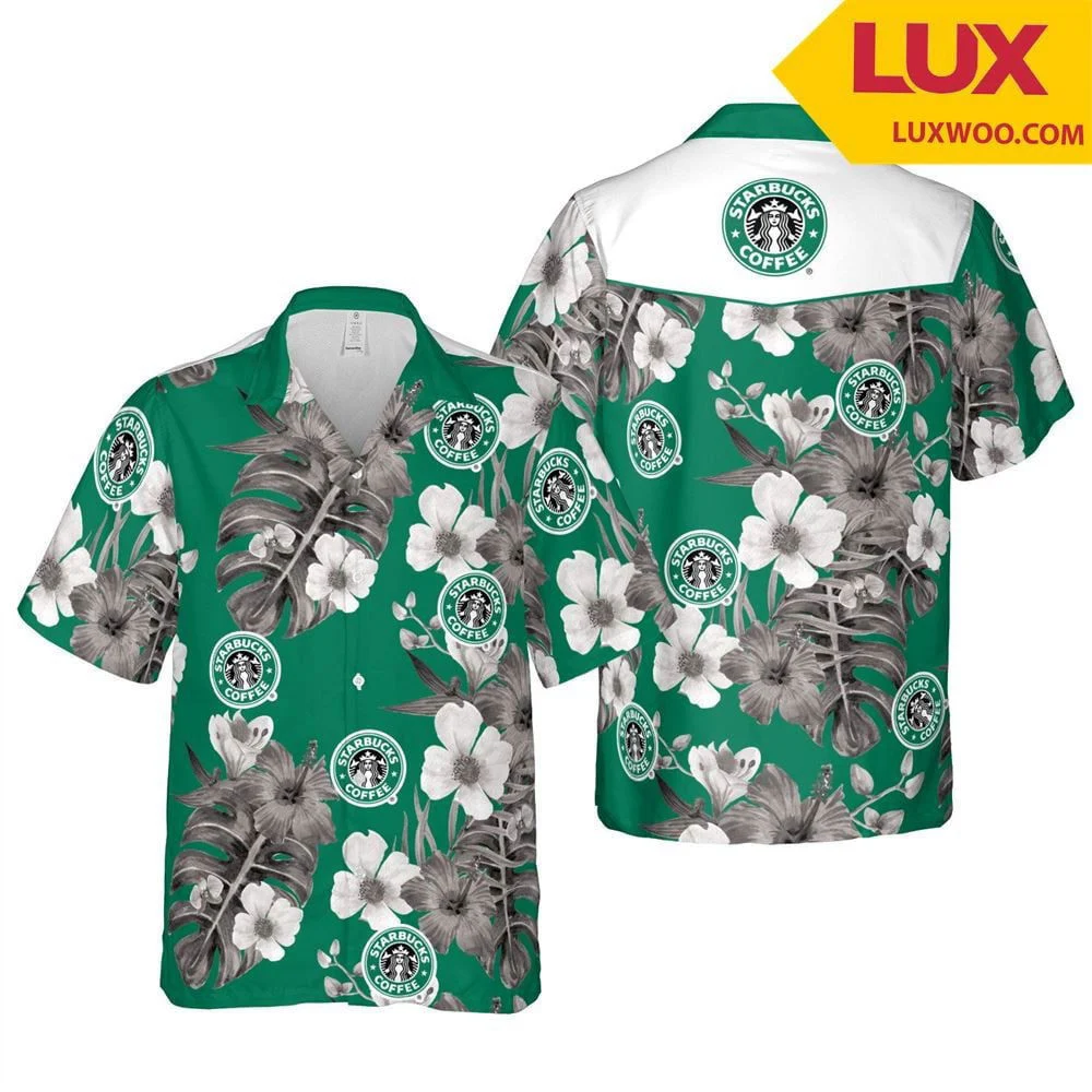 Starbucks Coffee Hawaiian Shirt, Gift For Men And Women HW0601