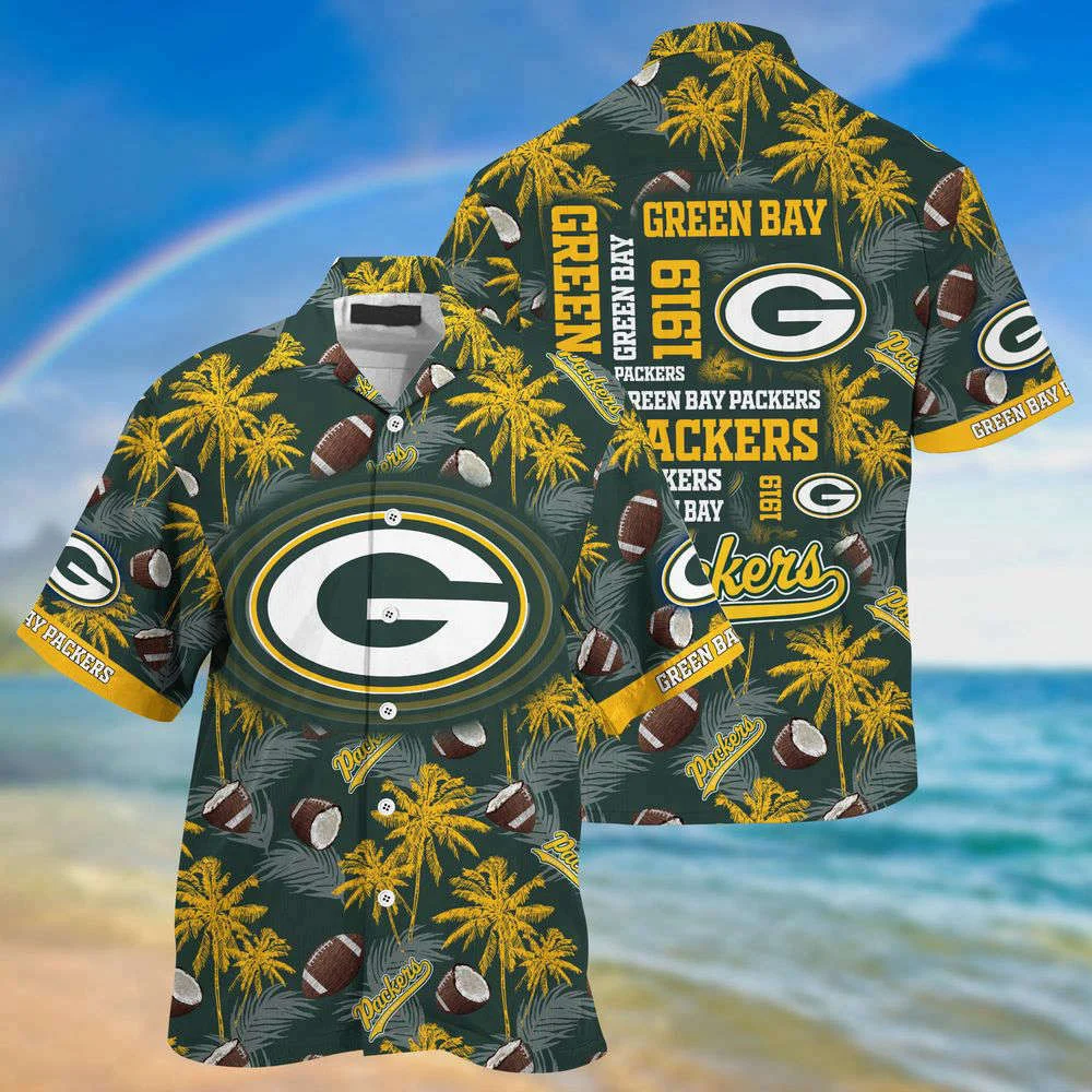 Green Bay Packers NFL-Hawaii Shirt New Gift For Summer HW0601