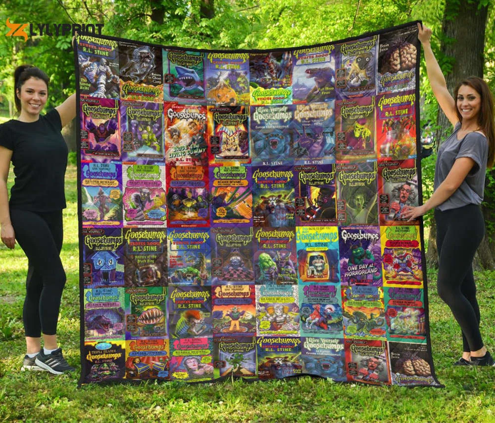 Goosebumps Quilt Blanket For Fans Home Decor Gift , Soft Quilt, King Size, All Season Cozy Quilt QB0901