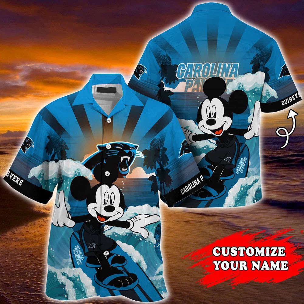 Carolina Panthers NFL-Summer Customized Hawaii Shirt For Sports Fans HW0601