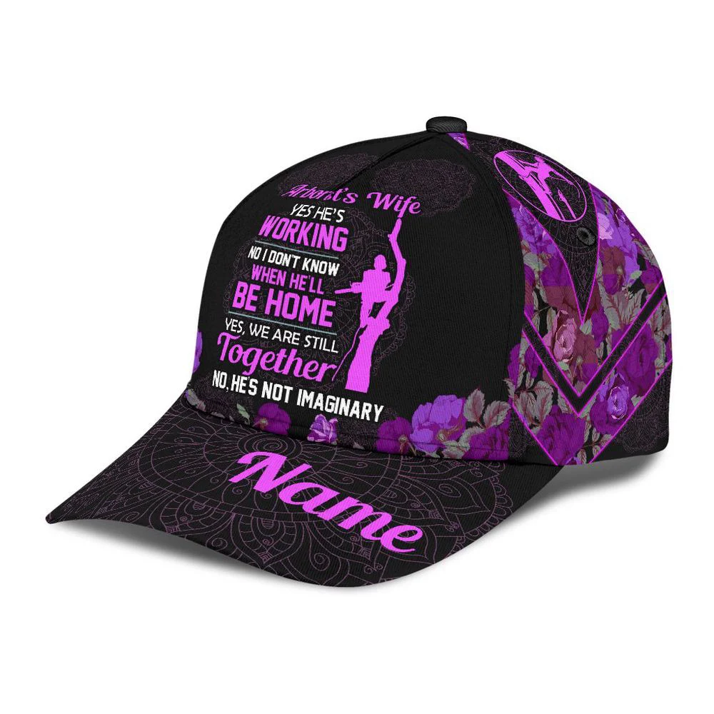 Arborist's wife purple classic cap Printed Baseball Cap Gift HZ0501