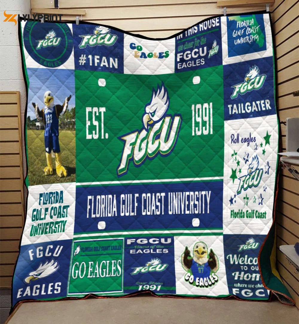 Florida Gulf Coast Quilt Blanket For Fans Home Decor Gift q ,  Soft Quilt, King Size, All Season Cozy Quilt QB0901