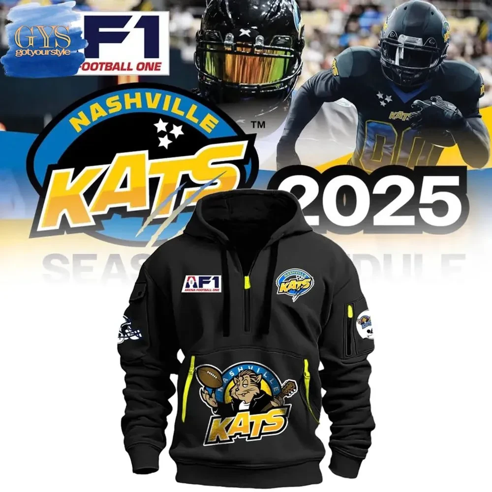 Nashville Kats Limited Edition Quarter Zip Hoodie QTZ0601