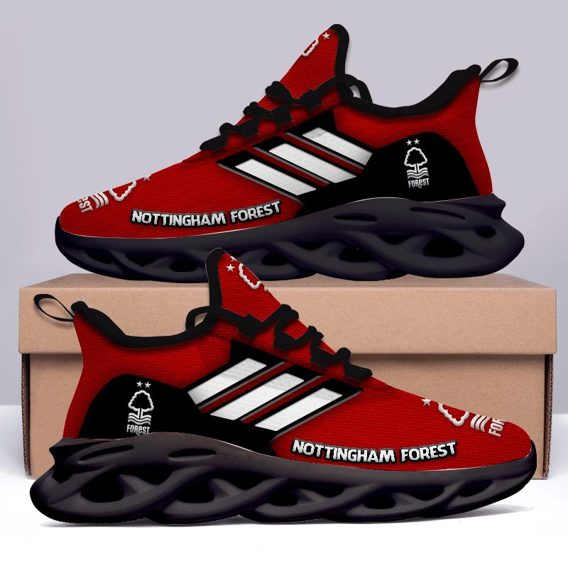 Nottingham Forest FC Red Black Max Soul Shoes Women Men MS0601