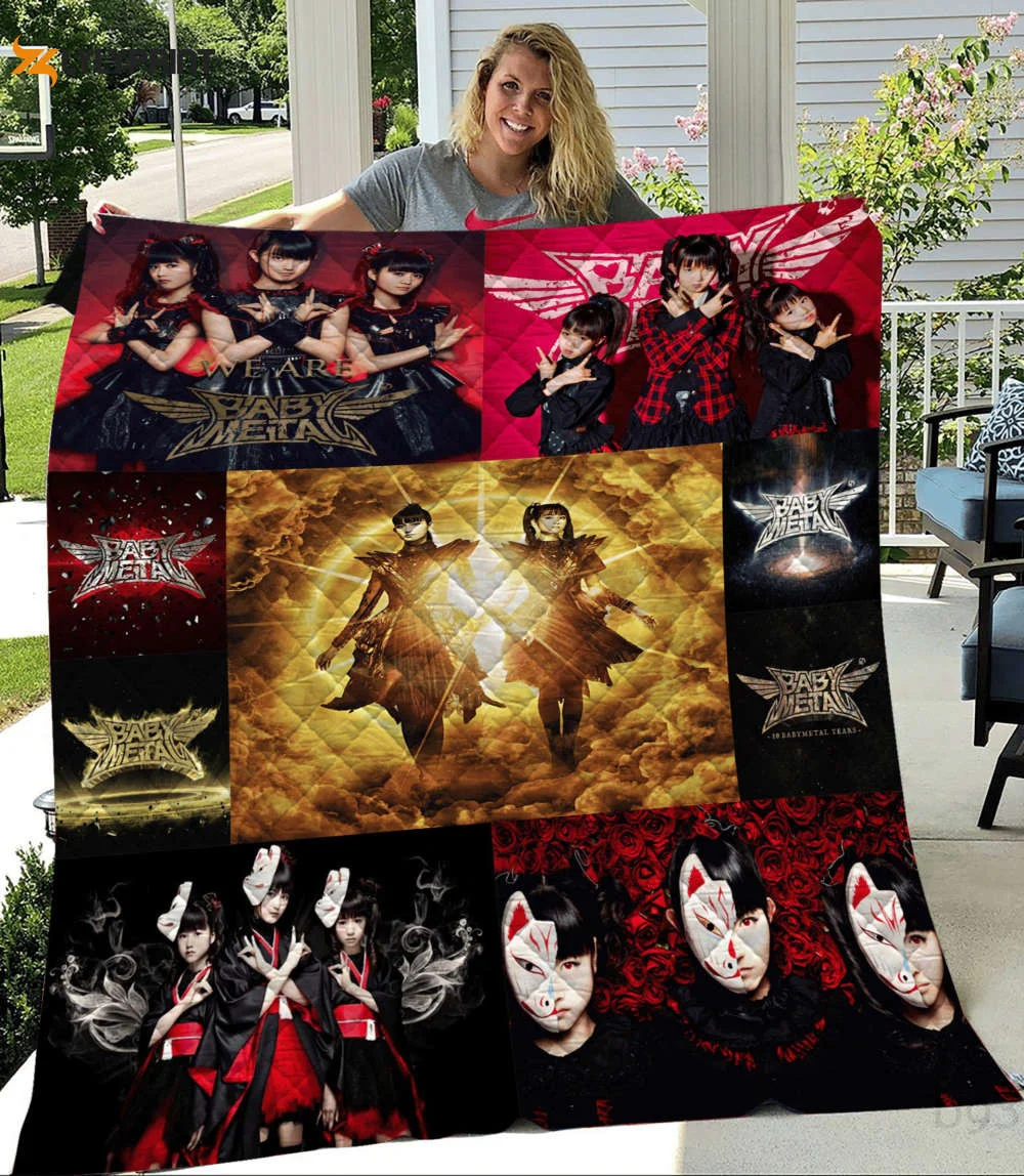 Babymetal Quilt Blanket For Fans Home Decor Gift ,  Soft Quilt, King Size, All Season Cozy Quilt QB0901