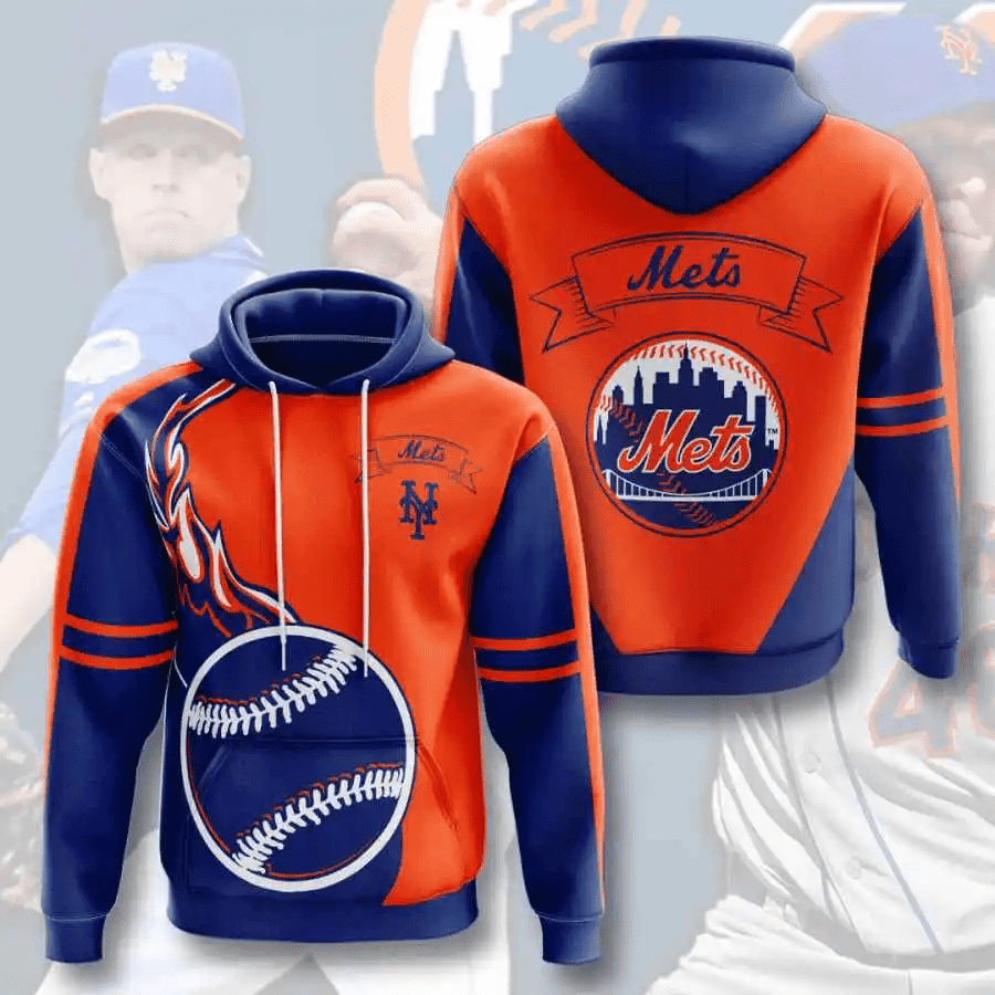 New York Mets All Over Print Hoodie – USA Sports Baseball Shirt 3D 2 AOP HZ0501