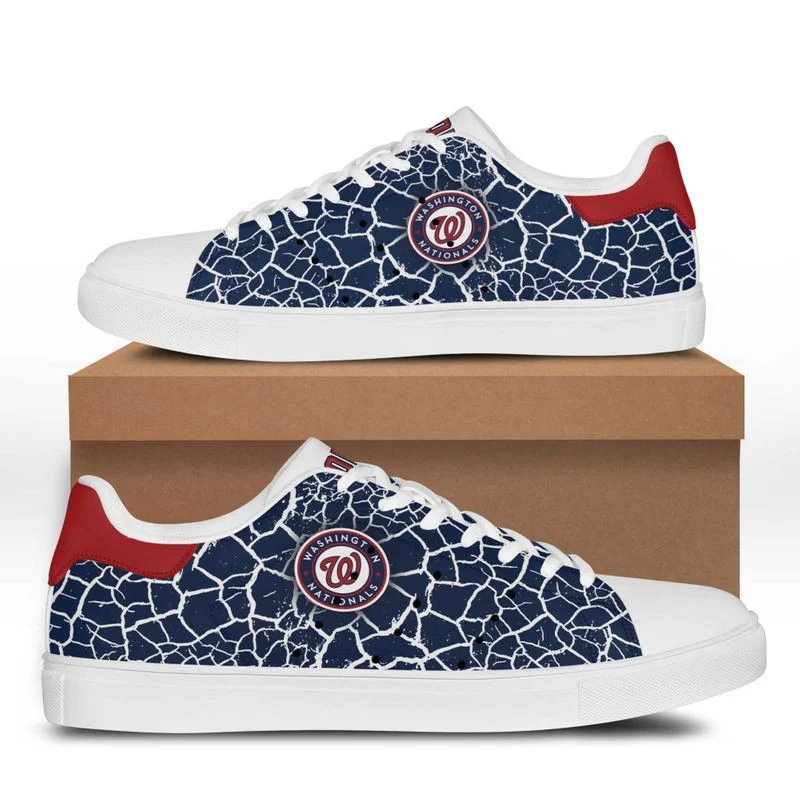 MLB Washington Nationals Stan Smith Shoes V2 Men Women, Trendy Style Sneakers ST0801