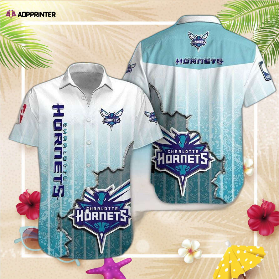 NBA Charlotte Hornets Hawaiian Shirt, Gift For Men Women HW0601