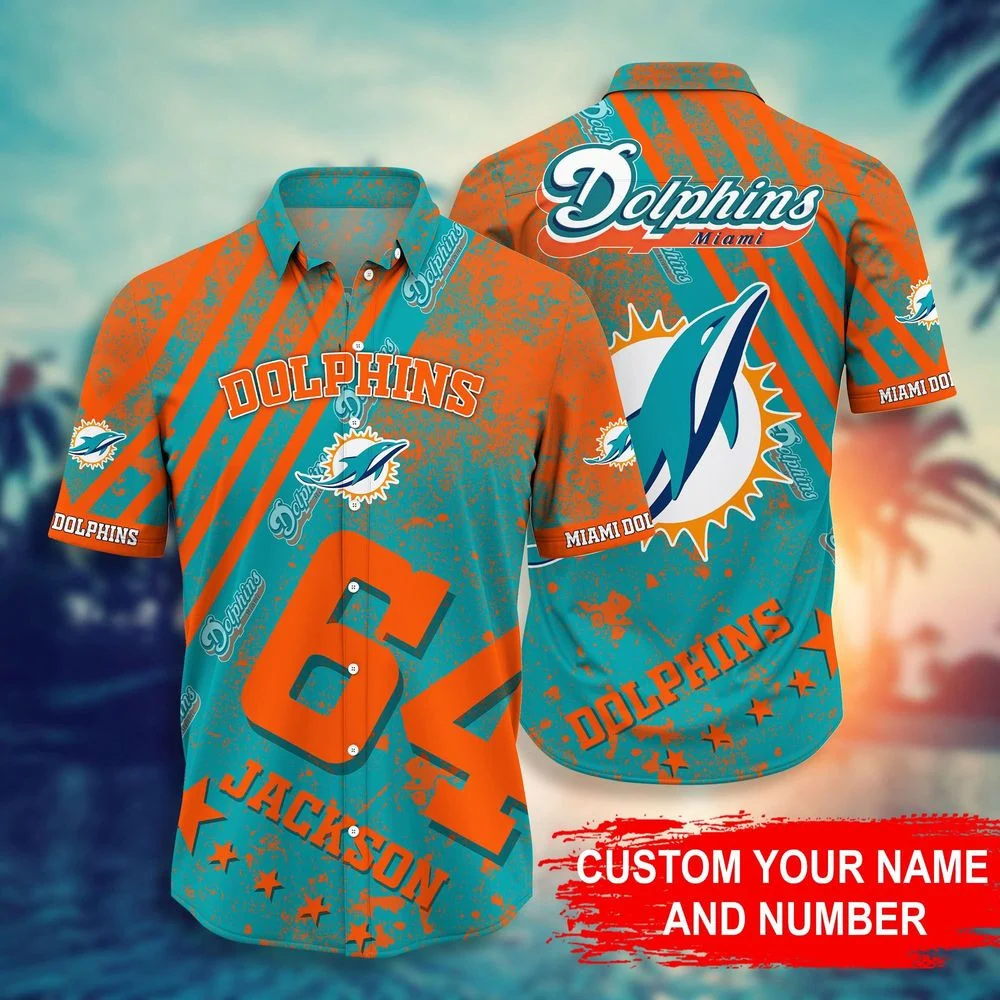 Miami Dolphins NFL-Personalized Hawaii Shirt Style Hot Trending HW0601