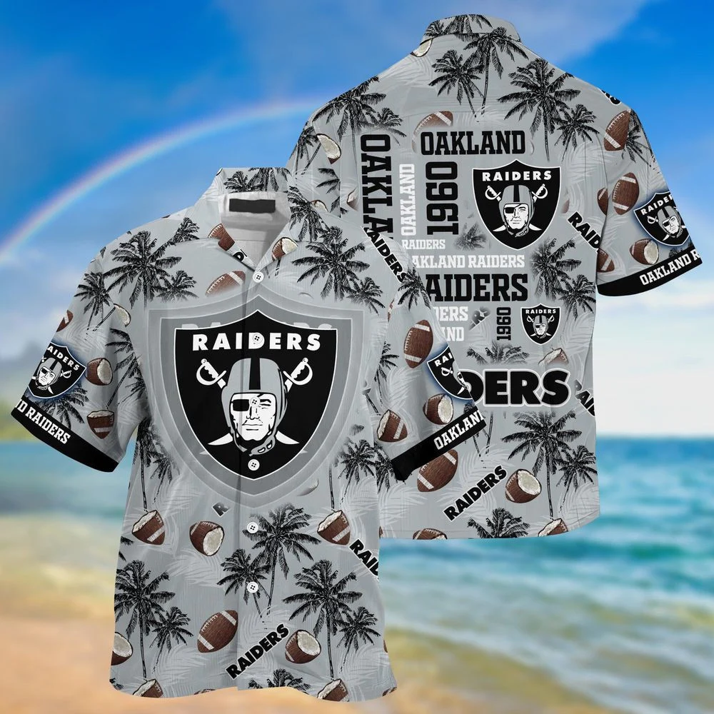 Oakland Raiders NFL-Hawaii Shirt New Gift For Summer HW0601