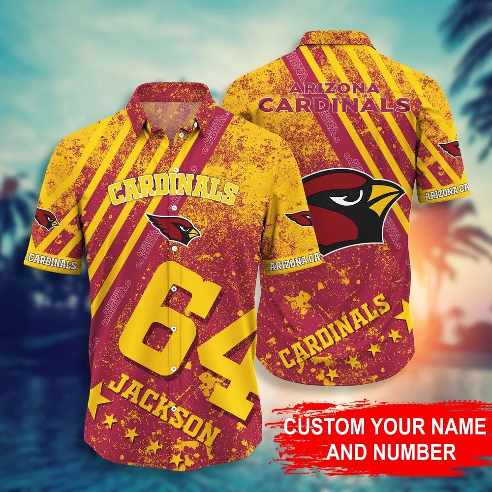 Arizona Cardinals NFL-Personalized Hawaii Shirt Style Hot Trending HW0601