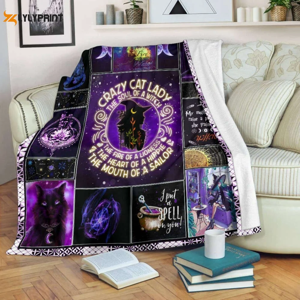 Wicca A Magical Spell 3D Quilt Blanket , Soft Quilt, King Size, All Season Cozy Quilt QB0901