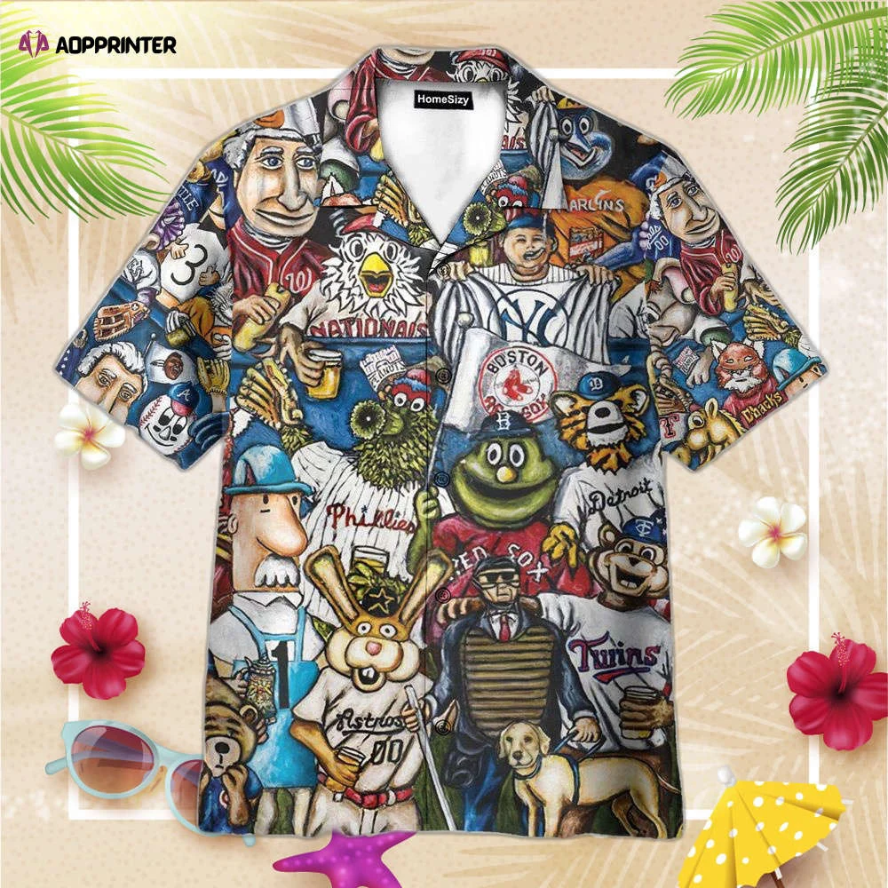 Baseball Hawaiian Shirt, Gift For Men And Women HW0601