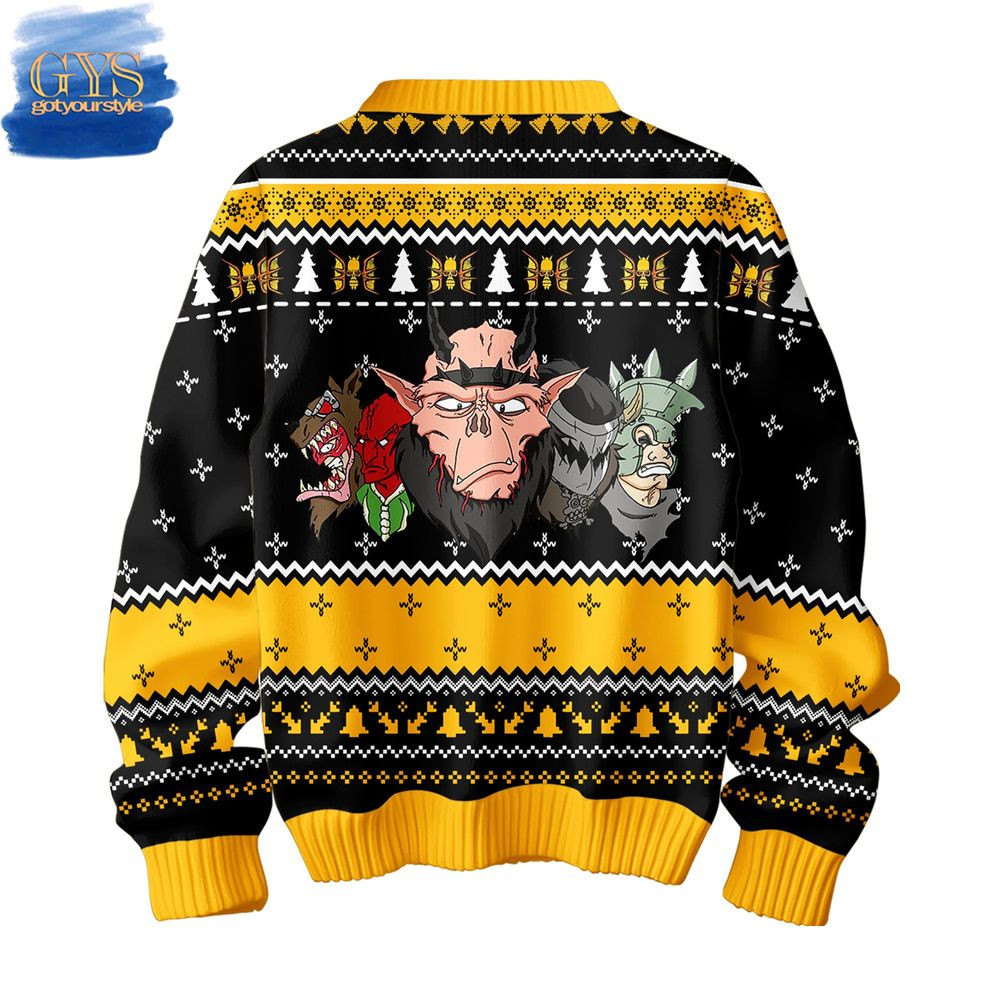 Gwar Band Limited Edition Ugly Christmas Sweater , Cozy Soft Unisex Pullover SW0601