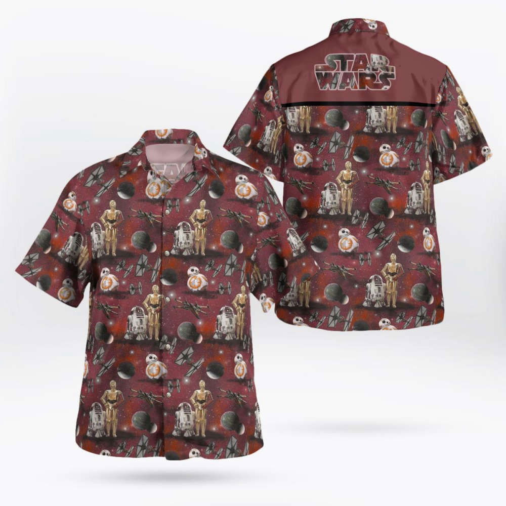 Galaxy Star Wars Hawaiian Shirt Summer 2023 Hot HW0601