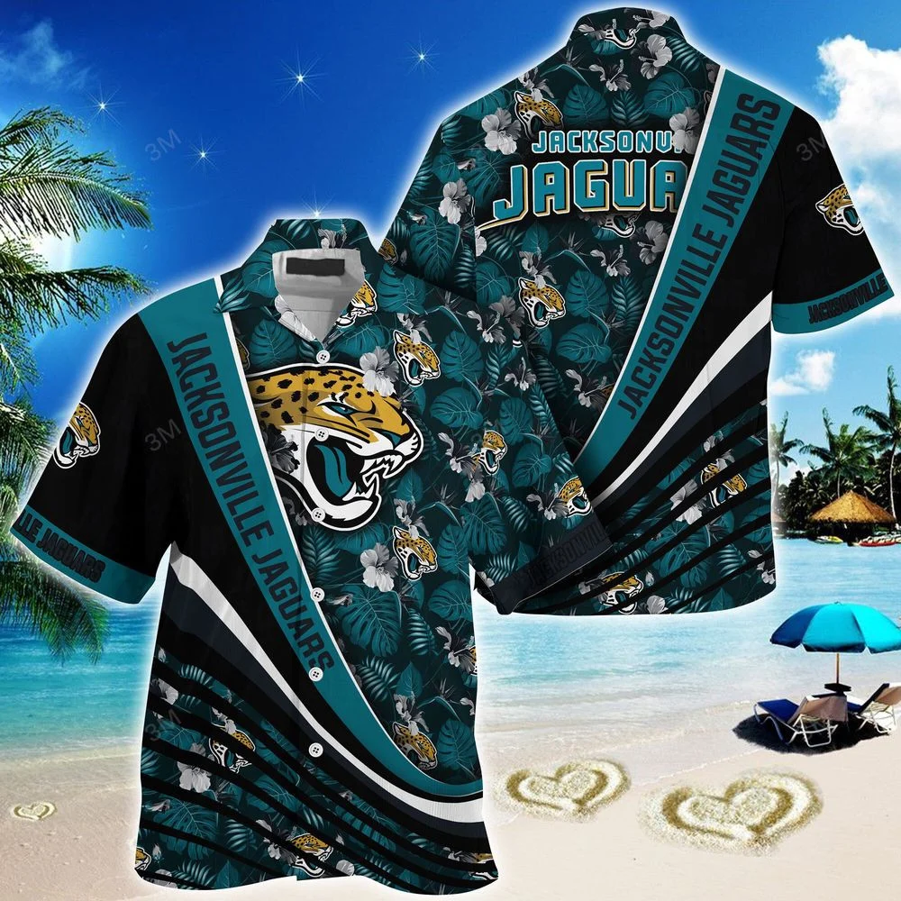Jacksonville Jaguars NFL-Summer Hawaii Shirt With Tropical Flower Pattern For Men Women HW0601