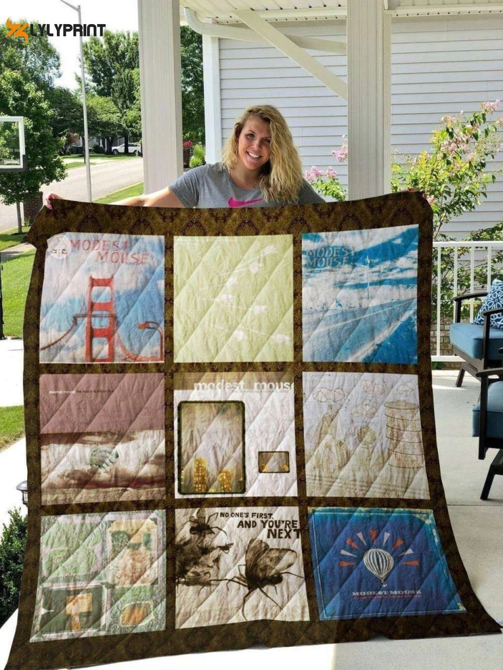 Modest Mouse Albums 3D Customized Quilt Blanket For Fans Home Decor Gift ,  Soft Quilt, King Size, All Season Cozy Quilt QB0901