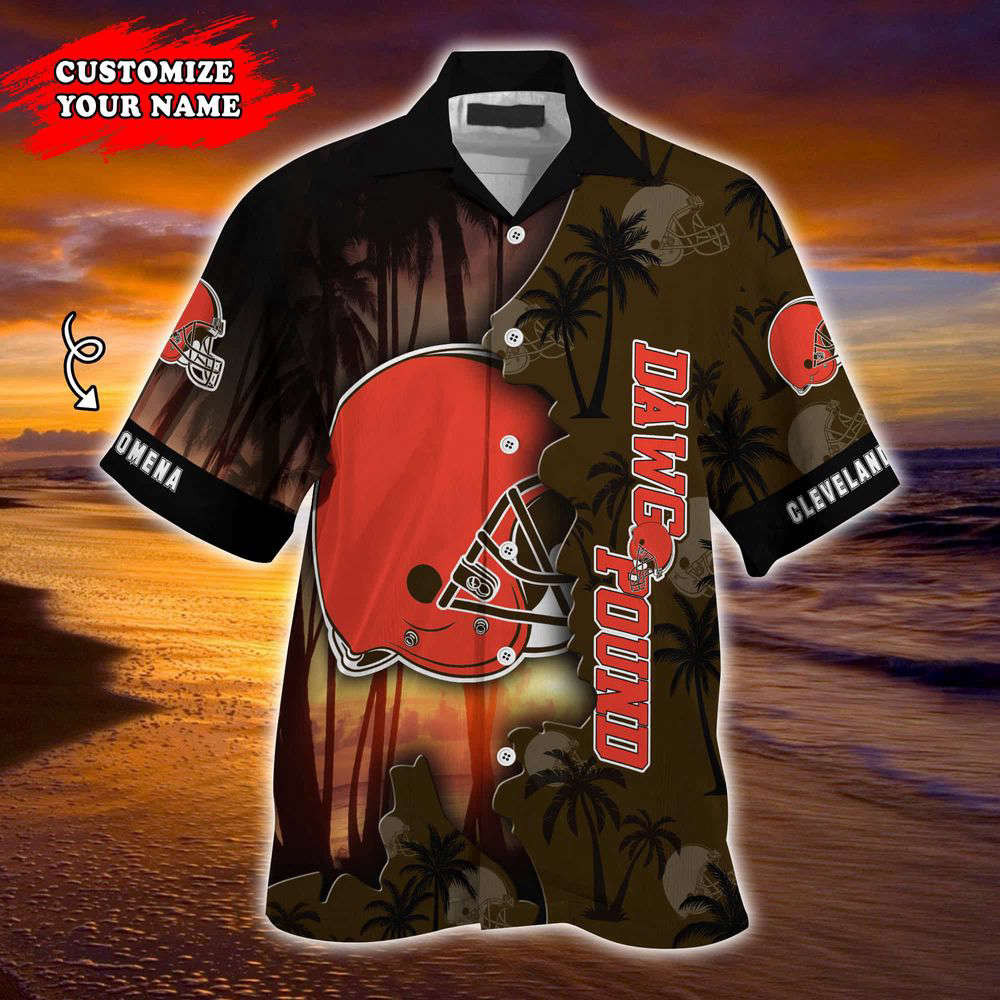 Cleveland Browns NFL-Customized Summer Hawaii Shirt For Sports Enthusiasts HW0601