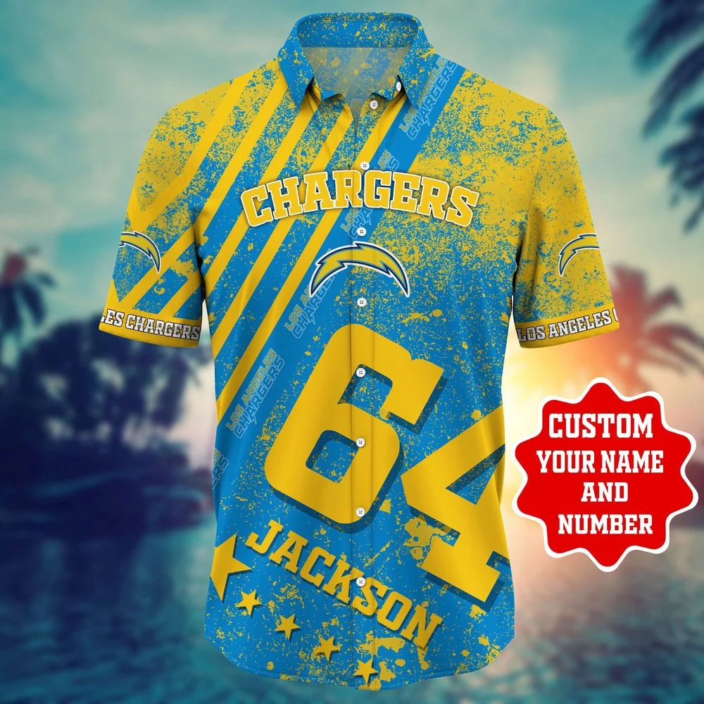Los Angeles Chargers NFL-Personalized Hawaii Shirt Style Hot Trending HW0601