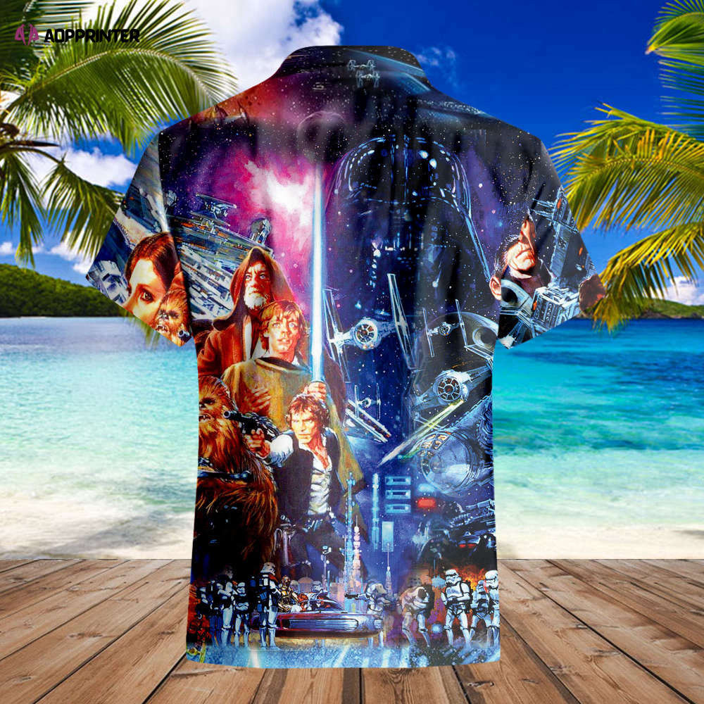 Star Wars Characters Hawaiian Shirt, Star Wars Hawaii Shirt, Star Wars Shirt HW0601