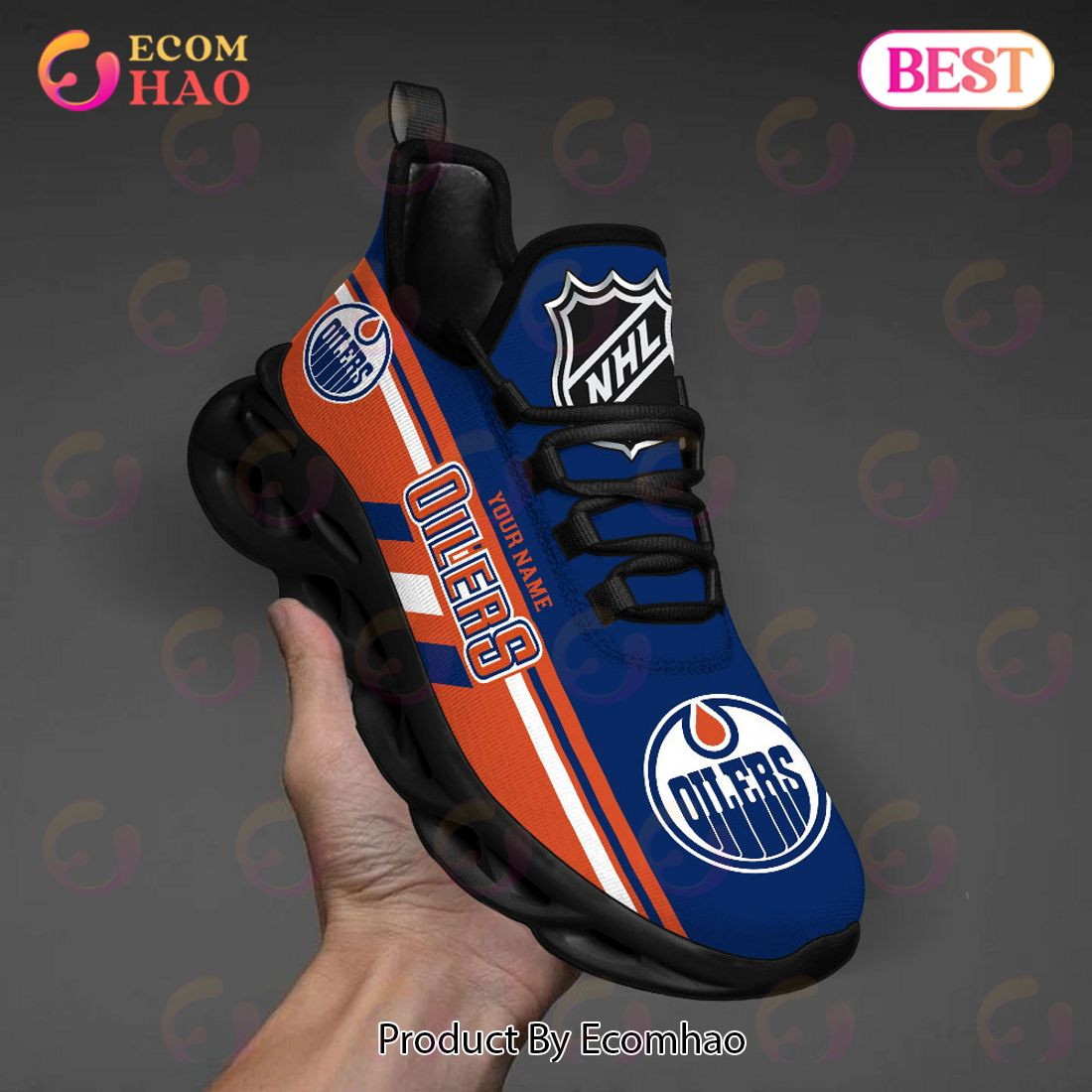 Edmonton Oilers Perfect Gift for fans Max Soul Chunky Sneakers, Shoes  Unisex sneakers MS0601