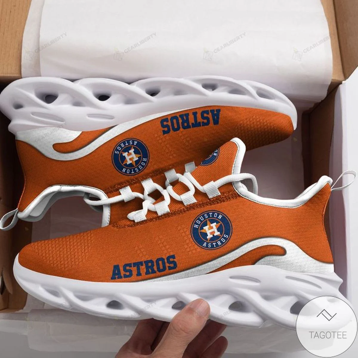 MLB Houston Astros Max Soul Shoes Unisex Women Men MS0601