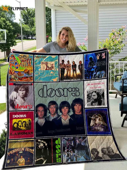 The Doors 2 Quilt Blanket For Fans Home Decor Gift , Soft Quilt, King Size, All Season Cozy Quilt QB0901