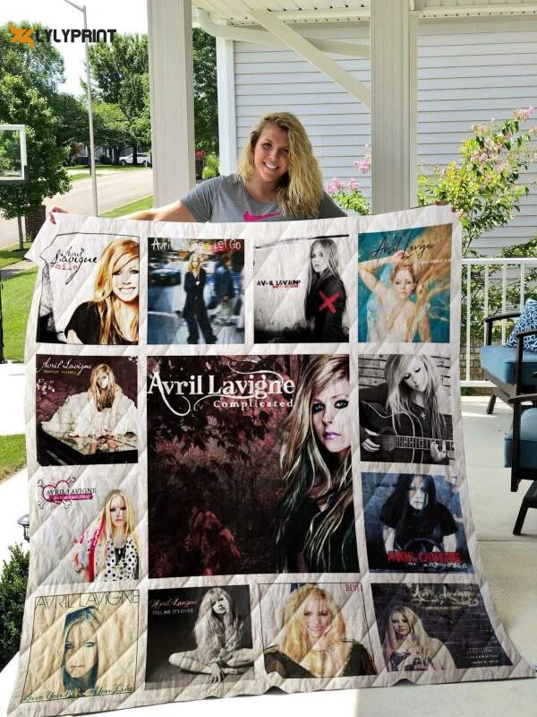 Avril Lavigne 3D Customized Quilt Blanket For Fans Home Decor Gift ,  Soft Quilt, King Size, All Season Cozy Quilt QB0901