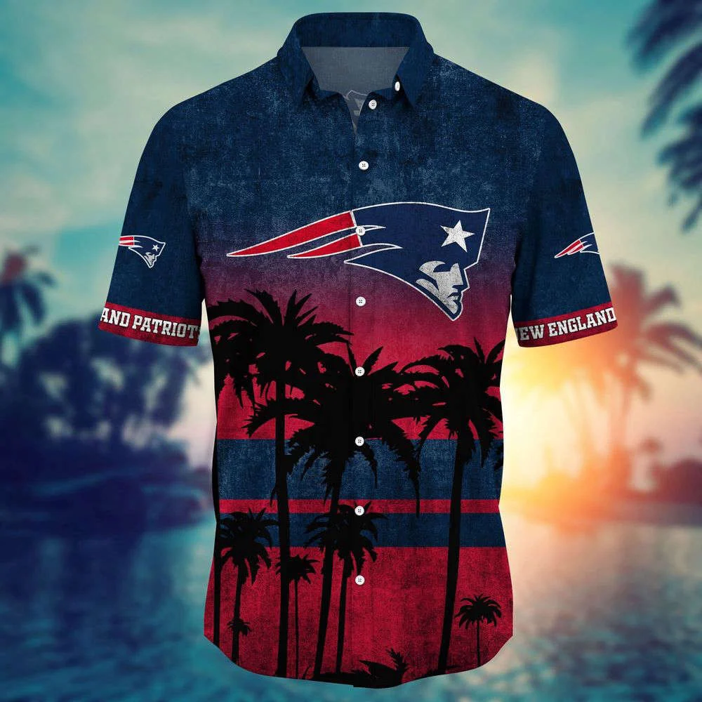 New England Patriots NFL-Hawaii Shirt Short Style Hot Trending Summer For Men And Women HW0601