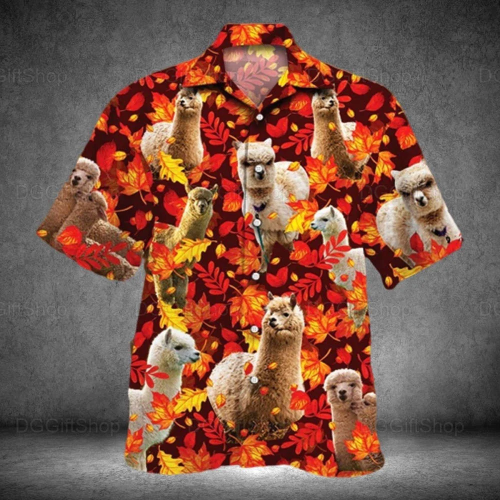 Alpaca Hawaiian Shirt, Gift For Men And Women HW0601
