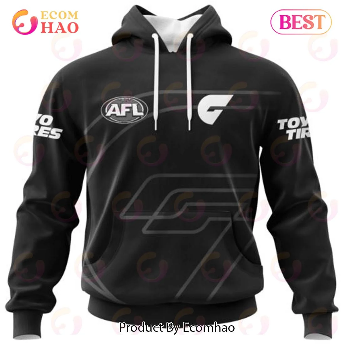 AFL Greater Western Sydney Giants Special Monochrome Design 3D Hoodie, Zip Hoodie, Man - Women, Warm, Premium Quality HZ0501