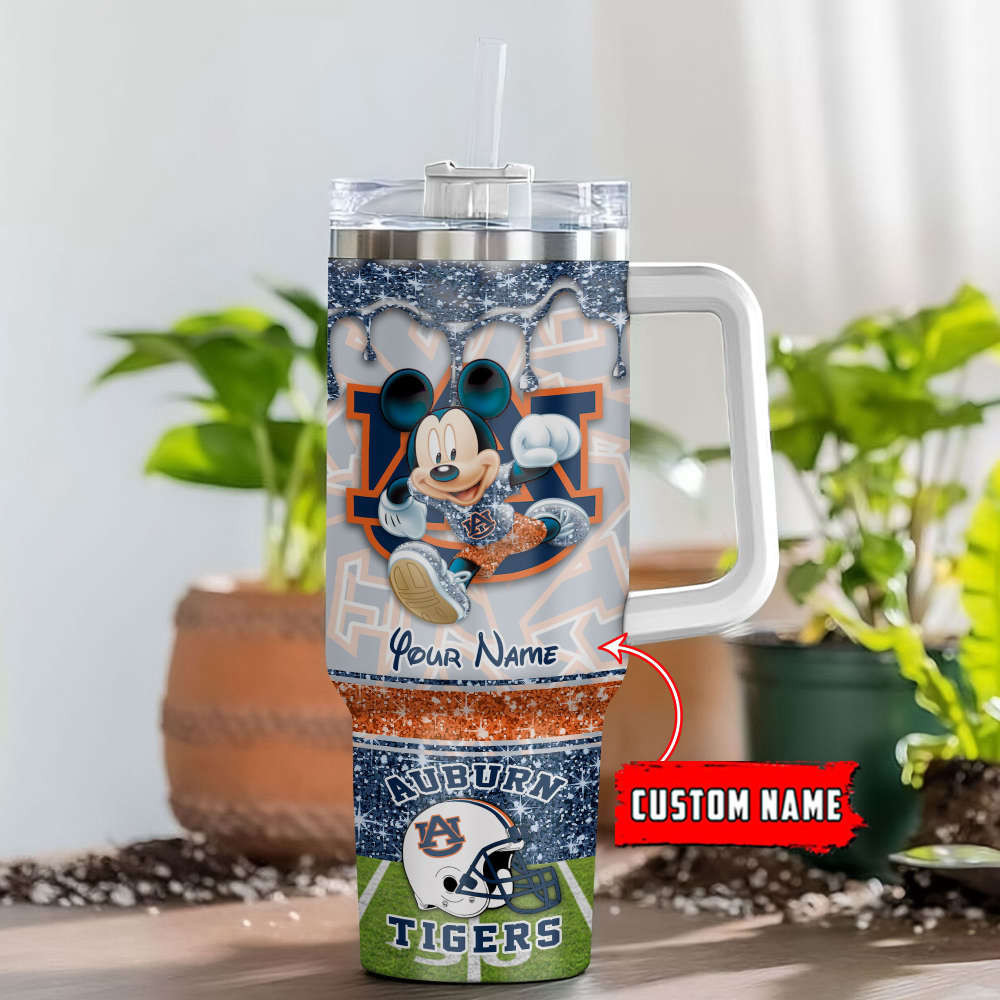 Auburn Tigers Style Personalized Stanley Tumbler 40oz 0501TB40