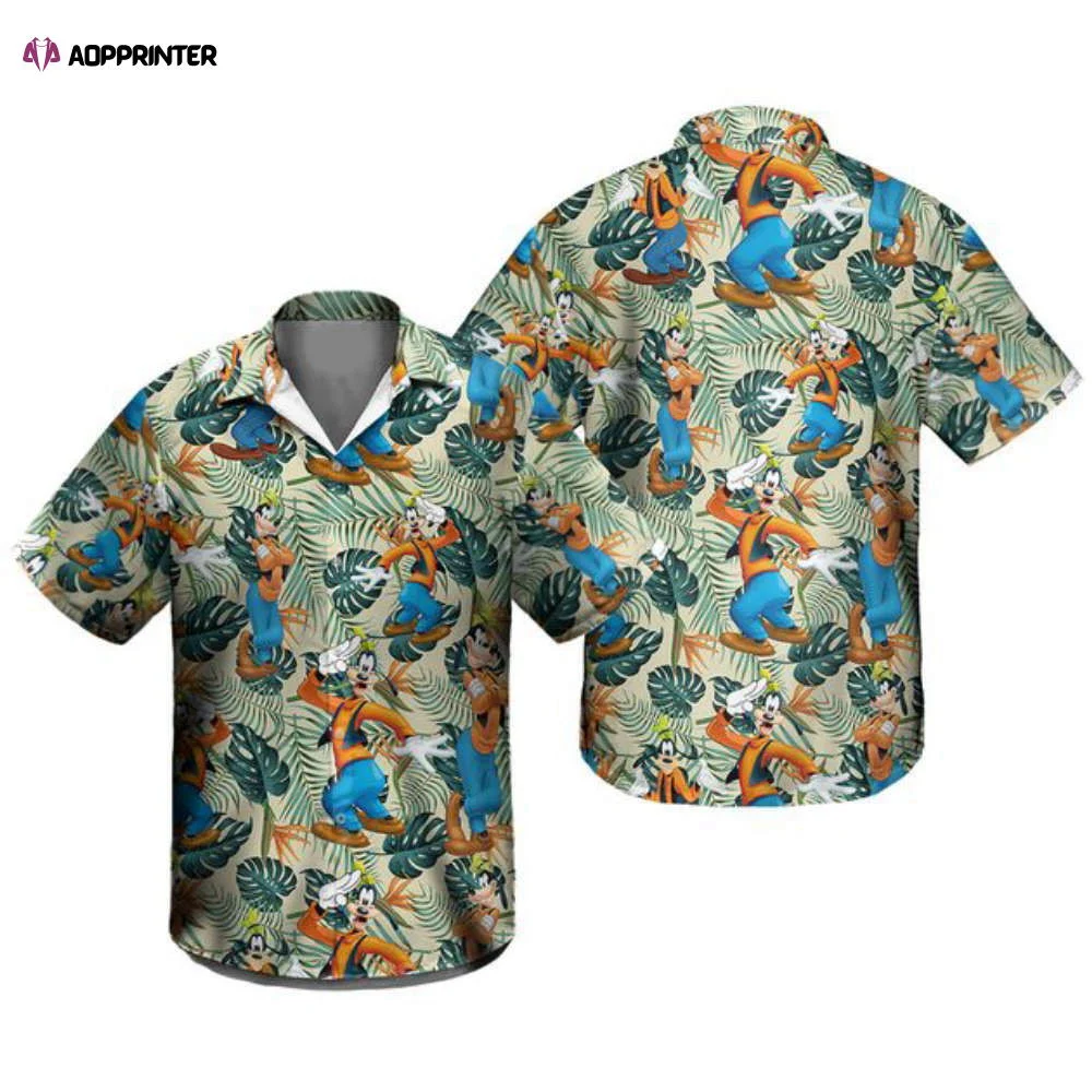 Disney Goofy Hawaiian Shirt HW0601
