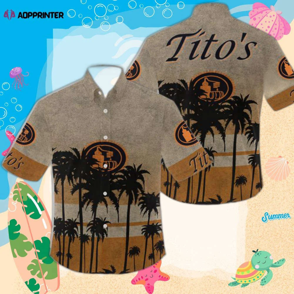 HOT Summer 2022 Vintage Summer Vibes Tito's Vodka Hawaii Shirt HW0601