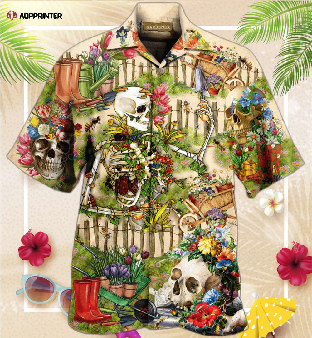 Gardening Saved Me From Being A Pornstar Now I'm Just A Gardener Hawaiian Shirt, Gift For Men And Women HW0601