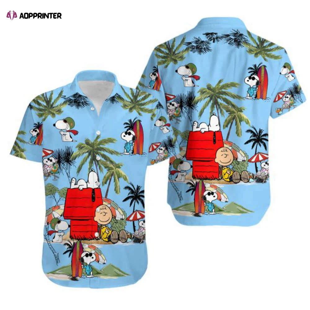 Snoopy Summer Time Hawaiian Shirt Beach Shirt Fashion Summer Fan HW0601