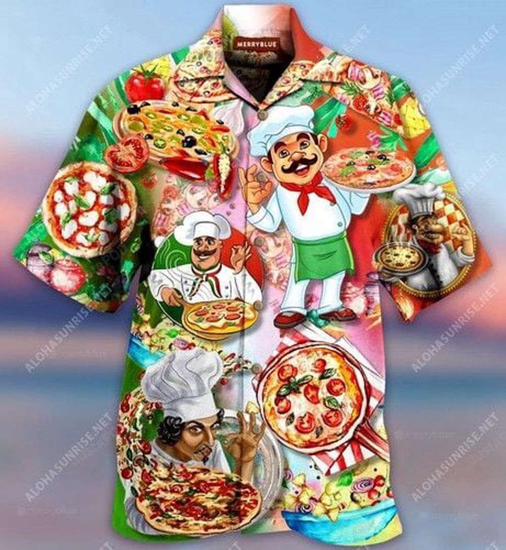 Pizza A Slice A Day Keeps The Sad Away Unisex Hawaiian Shirt, Gift For Men And Women HW0601