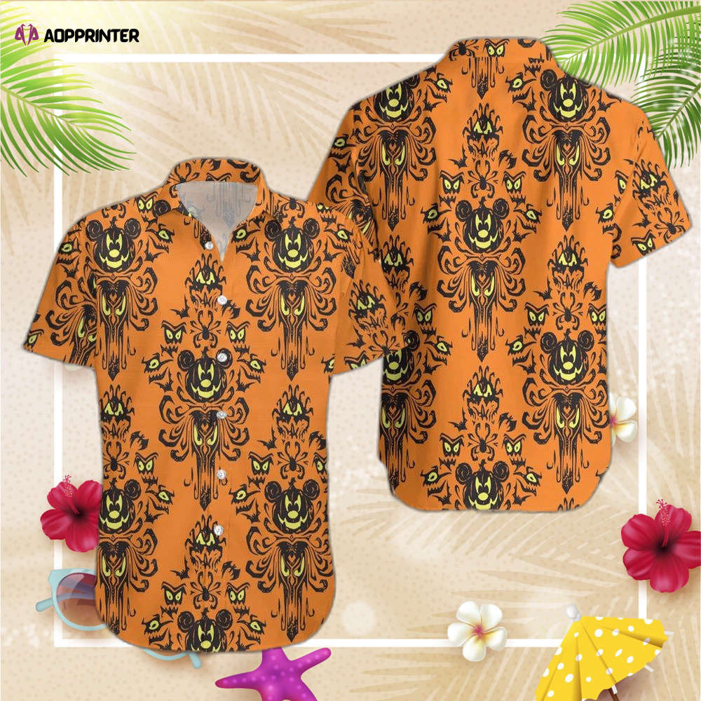 3D Haunted Mansion Unisex Hawaiian Shirt, Gift For Men Women HW0601