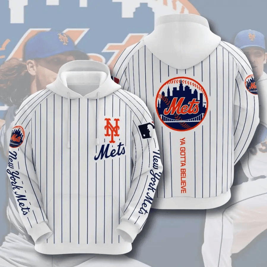 New York Mets Baseball Hoodie – Sport All Over Print 3D Shirt HZ0501