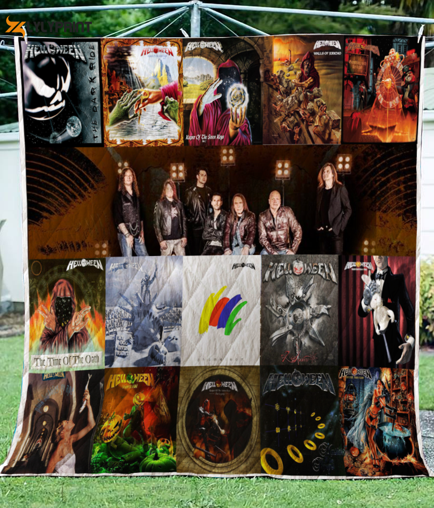 Helloween Quilt Blanket For Fans Home Decor Gift , Soft Quilt, King Size, All Season Cozy Quilt QB0901