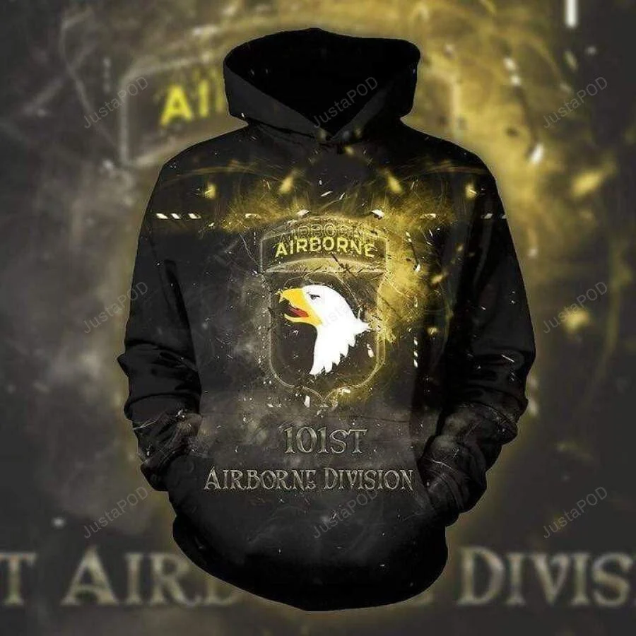 Amazing Airborne 101st 3D All Print Hoodie, Zip- Up Hoodie HZ0501
