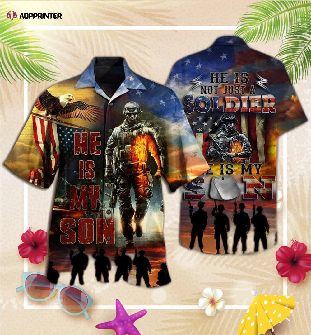 Proud Soldier Parents Hawaiian Shirt, Gift For Men And Women HW0601